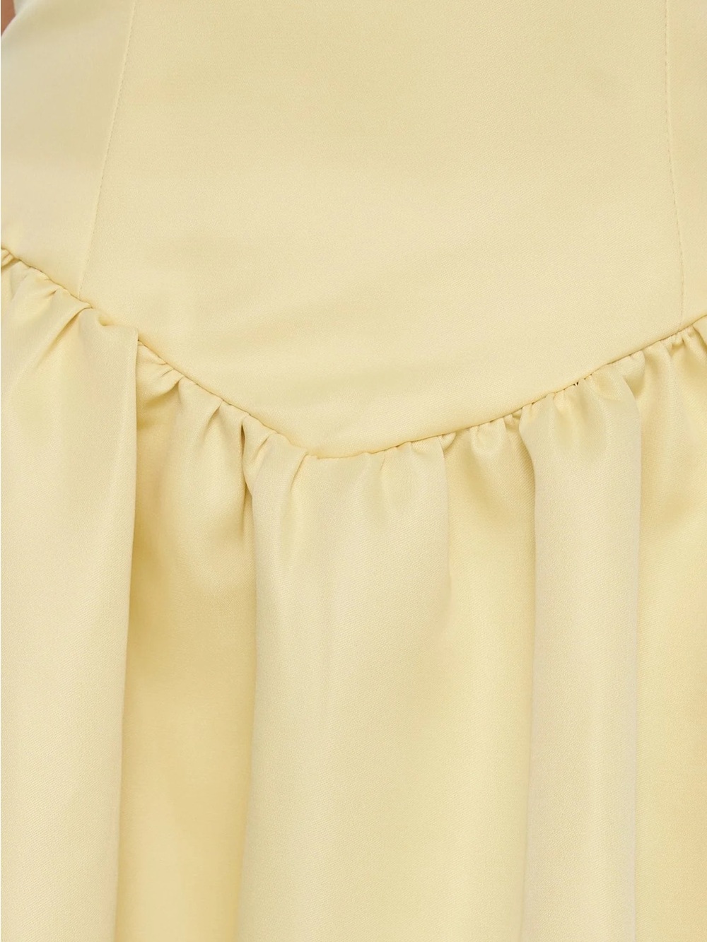 Princess Polly Soft Bloom Drop Waist Strapless Maxi Dress Yellow - Picture 7 of 16